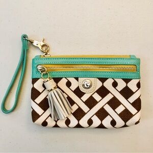 NWOT Spartina 449 Mermaid Wristlet w/Tassel & Hardware